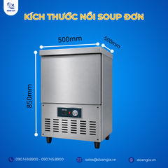 Tủ Giữ Lạnh Soup 1 Hộc 48L