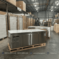 Tủ bàn đông công nghiệp 1800 có quạt Kistem KIS-XFT18F