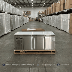 Tủ bàn đông công nghiệp 1800 có quạt Kistem KIS-XFT18F
