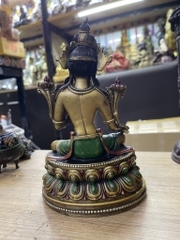 Tượng Phật TaRa Lục Độ Mẫu Vẽ 20x15cm!