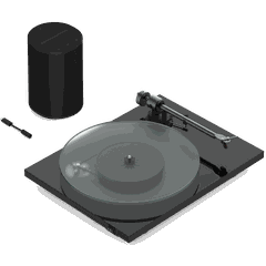 Sonos Line-In Adapter — Bộ Chuyển Đổi 3.5mm sang USB-C cho Era 100/300 (Trắng/Đen)