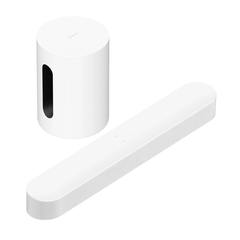 Entertainment Sonos Set: Sub Mini & Beam (Gen 2) Nâng Tầm Trải Nghiệm Điện Ảnh Cho Phòng Nhỏ