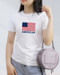 Áo in - Trắng sữa - 10B - Z3 - American