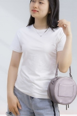Áo Thun - Trắng Sữa - Cổ Tròn - 10B