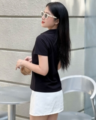 Áo PoLo Nữ - Màu Đen - PLM11
