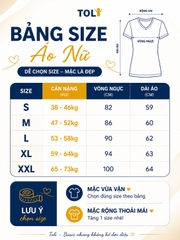 Áo thun nữ cổ tim TOLI BSA27 – Cotton mềm, form suông gọn dáng, dễ phối mặc mỗi ngày