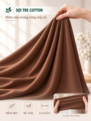 Áo thun nữ tay dài cổ đổ TOLI LHD36 – Thanh lịch để bạn tự tin hơn trong mỗi ánh nhìn