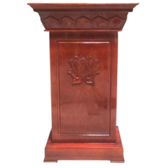 Bục Tượng Bác Gỗ Tự Nhiên BTBDSG09