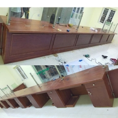 Bàn Quầy Giao Dịch BQGD02