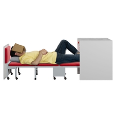 Hộc Sắt Kết Hợp Giường Gấp HSGG01