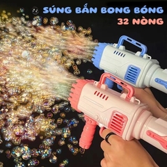 XA6 - SÚNG BẮN BONG BÓNG 32 NÒNG