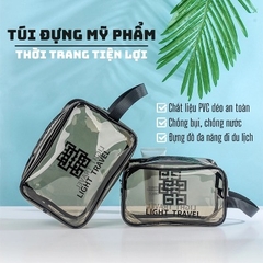 SET 3 TÚI ĐỰNG ĐỒ DU LỊCH TRONG SUỐT GINCE VHY