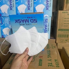 THÙNG 100 CHIẾC KHẨU TRANG 5D LONG HƯNG