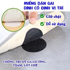 TÚI 10 MIẾNG DÁN GAI DÍNH  CỐ ĐỊNH VỊ TRÍ