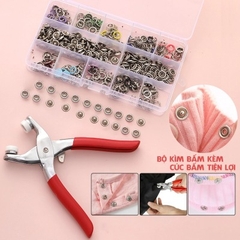 BỘ KÌM BẤM KÈM 50 CÚC BẤM TIỆN LỢI