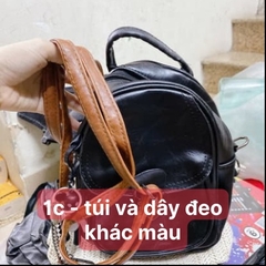 HÀNG LỆCH MÀU DÂY ĐEO VÀ TÚI - BALO DA MỀM NHỎ XINH