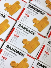 HỘP 100 GẠC Y TẾ CHỐNG NƯỚC BANDAGE