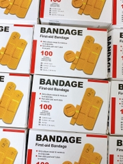 HỘP 100 GẠC Y TẾ CHỐNG NƯỚC BANDAGE