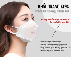 THÙNG 300 CHIẾC KHẨU TRANG KF94 KHÁNG KHUẨN CAO CẤP LOAN HẰNG