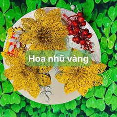 SET HOA TRANG TRÍ THÁP BÁNH KÈM PHỤ KIỆN