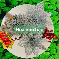 SET HOA TRANG TRÍ THÁP BÁNH KÈM PHỤ KIỆN