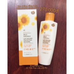 The Face Shop- Body& family mild sunmilk 120ml