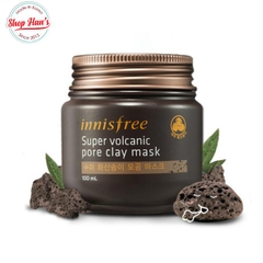 Mặt Nạ Tro Núi Lửa  Innisfree Super Volcanic Pore Clay Mask