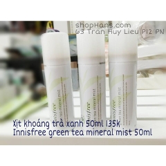 Innisfree Green tea mineral mist 50ml