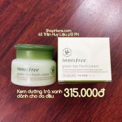 Green Tea Fresh Cream 50ml
