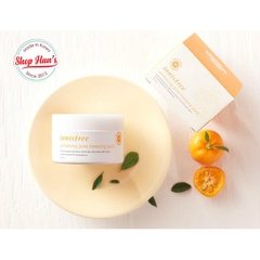 Mặt nạ ngủ sáng da Innisfree Whitening Pore Sleeping Pack [;