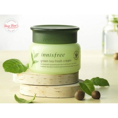 Kem Dưỡng Dành Cho Da Dầu Innisfree  Green Tea Fresh Cream