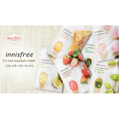 Mặt Nạ Giấy Dưỡng Da Innisfree Its Real Squeeze Mask