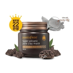 Mặt nạ bùn tro núi lửa Innisfree Super volcanic pore clay mask 100ml
