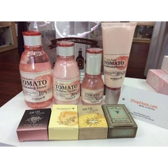 Bộ dưỡng trắng da SKINFOOD Premium tomato whitening set fullsize+ 4 gifts