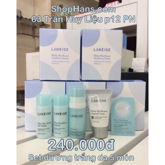 Laneige white plus renew trial kit