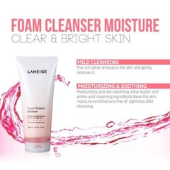 Sữa Rửa Mặt Dưỡng Ẩm  Laneige Foam Cleanser Moisture