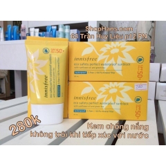 Innisfree KCN eco safety perfect waterproof sunblock