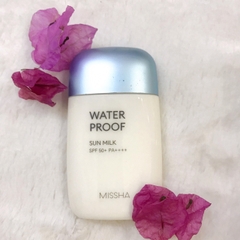 KEM CHỐNG NẮNG MISSHA ALL-AROUND SAFE BLOCK WATERPROOF SUN MILK SPF50+ PA++++