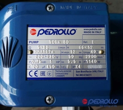 Máy bơm ITALY ly tâm Pedrollo 5CRm 80-N
