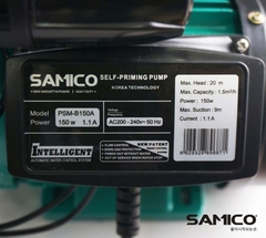 Máy bơm tăng áp điện tử Samico PSM-B150A