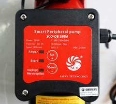 Máy bơm tăng áp điện tử SCO QB-180M