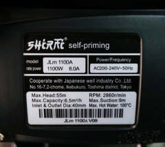 Máy bơm tăng áp điện tử Shirai JLm 1100A