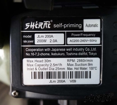 Máy bơm tăng áp điện tử Shirai JLm 200A