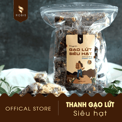 Thanh gạo lứt dinh dưỡng Siêu Hạt Robis, 500G