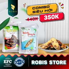 [COMBO HEALTHY] 500gr RONG BIỂN KẸP HẠT + 500gr BÁNH THUYỀN Robis dinh dưỡng