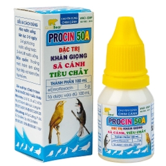 PROCIN 50A (10 ML/LỌ) Chim Cảnh