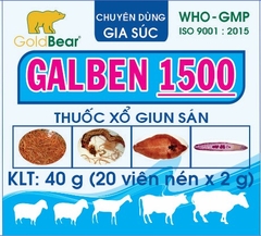 GALBEN 1500 20 Viên/HỘP (2g/Viên)