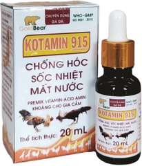 KOTAMIN 915 (20ML/LỌ) NHÂN SÂM