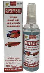 SUPER VI SINH (100 ML/LỌ)-CÁ CẢNH