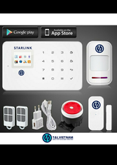 HỆ THỐNG CHỐNG TRỘM KHÔNG DÂY DÙNG SIM STARLINK - T&L VIỆT NAM